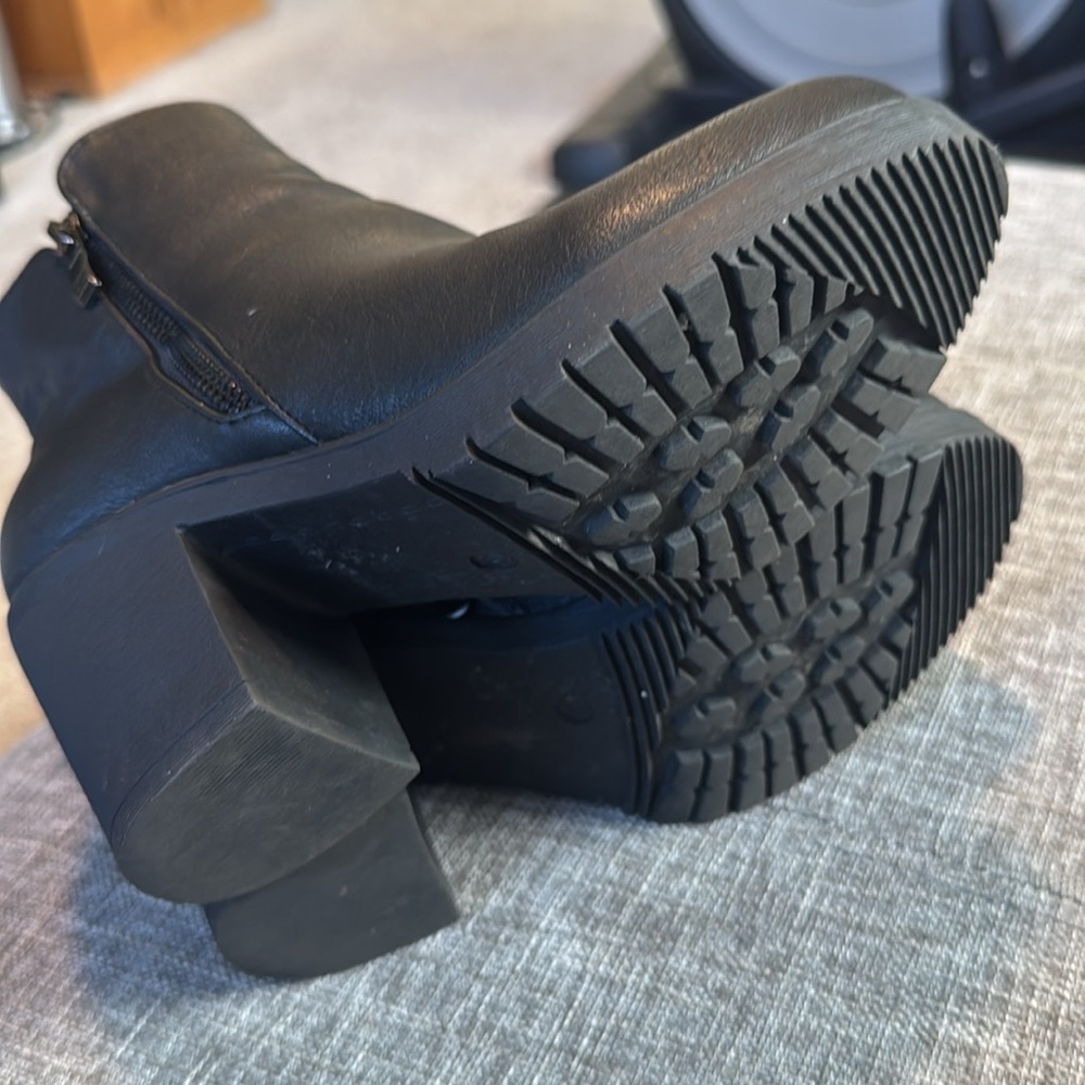DREAM PAIRS Zoey 2,   Heel Chunky Ankle Boots, - Picture 11 of 12